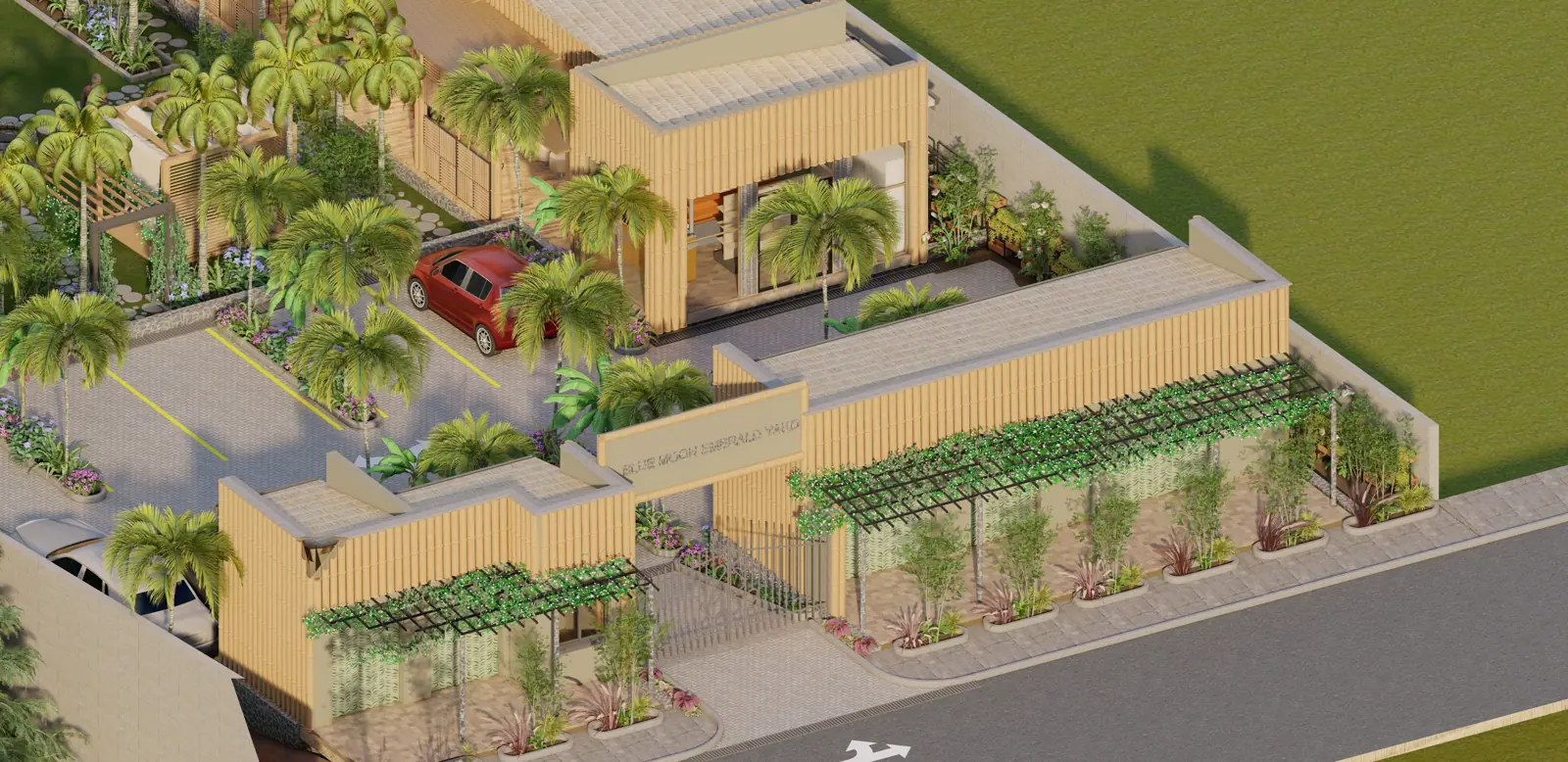 Green Yard, render